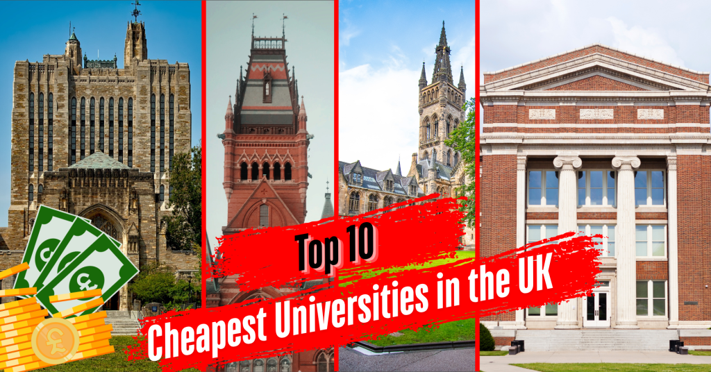 Cheapest Universities in the UK